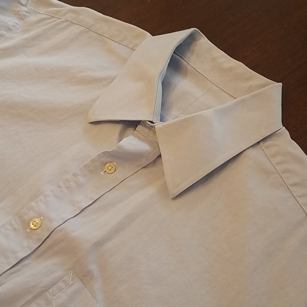 Blue Button Down - Picture 5 of 6